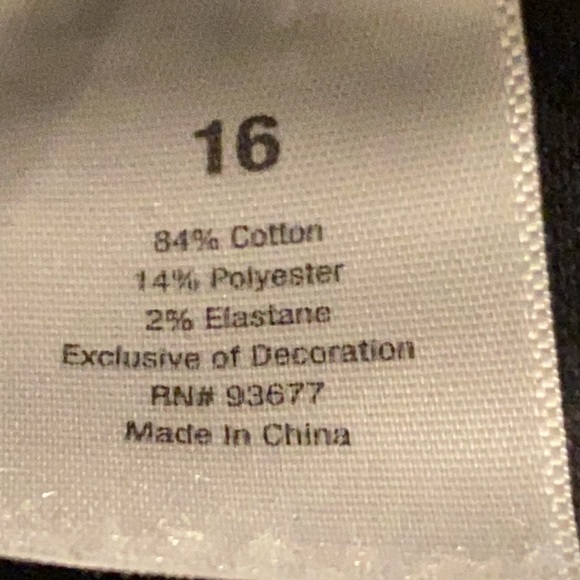 a.n.a a new approach jeans, size 16 - Picture 6 of 8